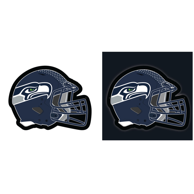 Seattle Seahawks NFL Football Helmet Edgelite LED Decor