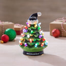 8" LED Ceramic Christmas Tree, Seattle Seahawks