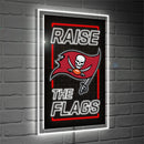 Tampa Bay Buccaneers NFL Football Rectangle Neolite LED Decor