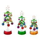 LED Magical Holiday Ornament Trees, Set of 3