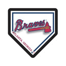 Atlanta Braves, LED Wall Decor, Edgelite, Baseball Homeplate