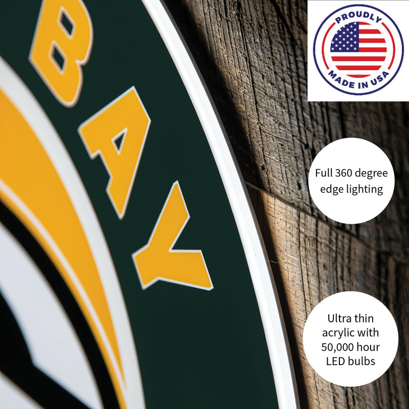 Boston Red Sox LED Wall Decor, Glazelite, Logo