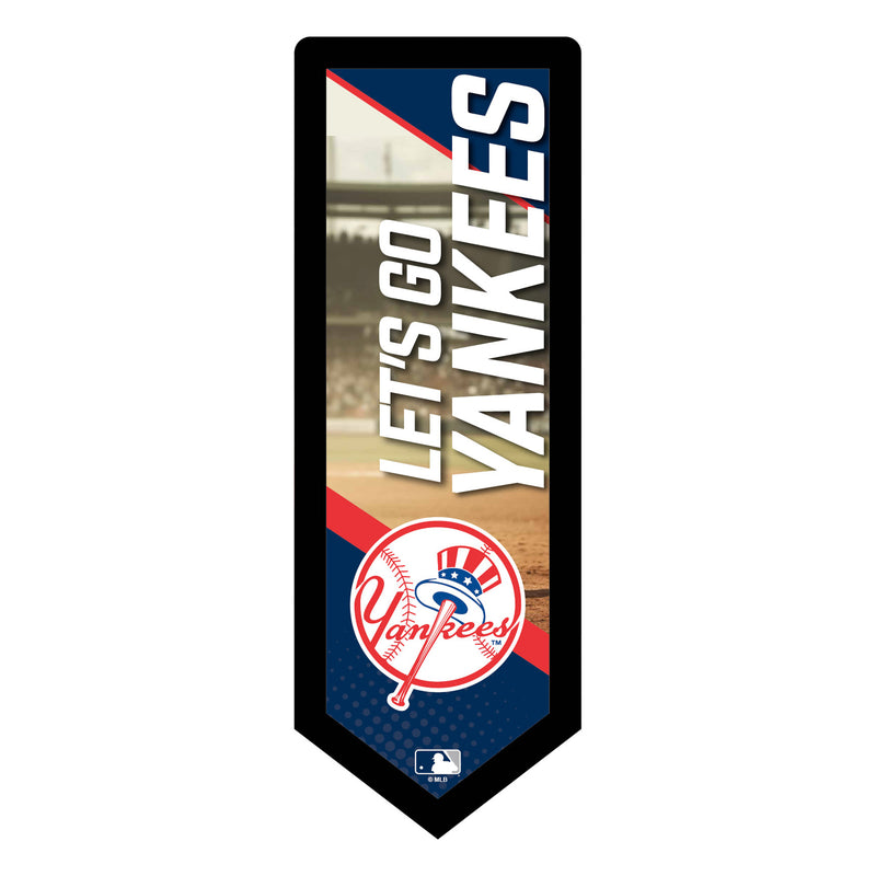 New York Yankees Baseball Pennant LED Wall Decor