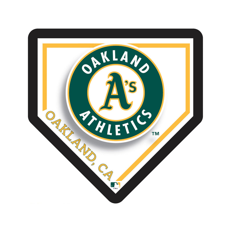 Oakland A's, LED Wall Decor, Edgelite, Baseball Homeplate