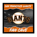 San Francisco Giants 23"H x 23"L LED Wall Decor, Edgelite, Square