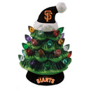 8" LED Ceramic Christmas Tree, San Francisco Giants