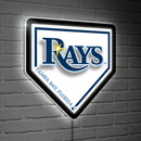 Tampa Bay Rays, LED Wall Decor, Edgelite, Baseball Homeplate