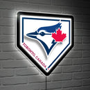 Toronto Blue Jays, LED Wall Decor, Edgelite, Baseball Homeplate