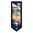 Toronto Blue Jays Baseball Pennant Glazelite LED Decor