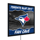 Toronto Blue Jays 23"H x 23"L LED Wall Decor, Edgelite, Square