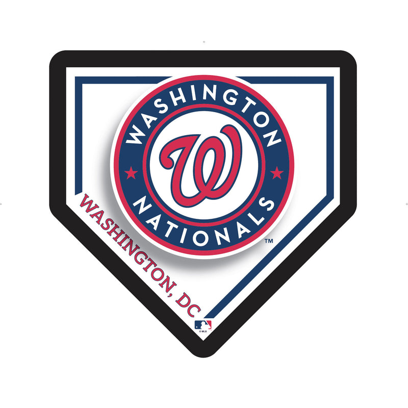Washington Nationals, LED Wall Decor, Edgelite, Baseball Homeplate