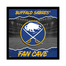 Buffalo Sabres 23"H x 23"L LED Wall Decor, Edgelite, Square