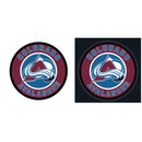 Colorado Avalanche Hockey Large Round Edgelite LED Decor