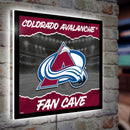 Colorado Avalanche 23"H x 23"L LED Wall Decor, Edgelite, Square
