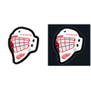Detroit Red Wings Hockey Helmet Edgelite LED Decor