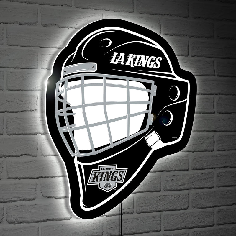 LED Wall Decor, Edgelite, Hockey Helmet, Los Angeles Kings