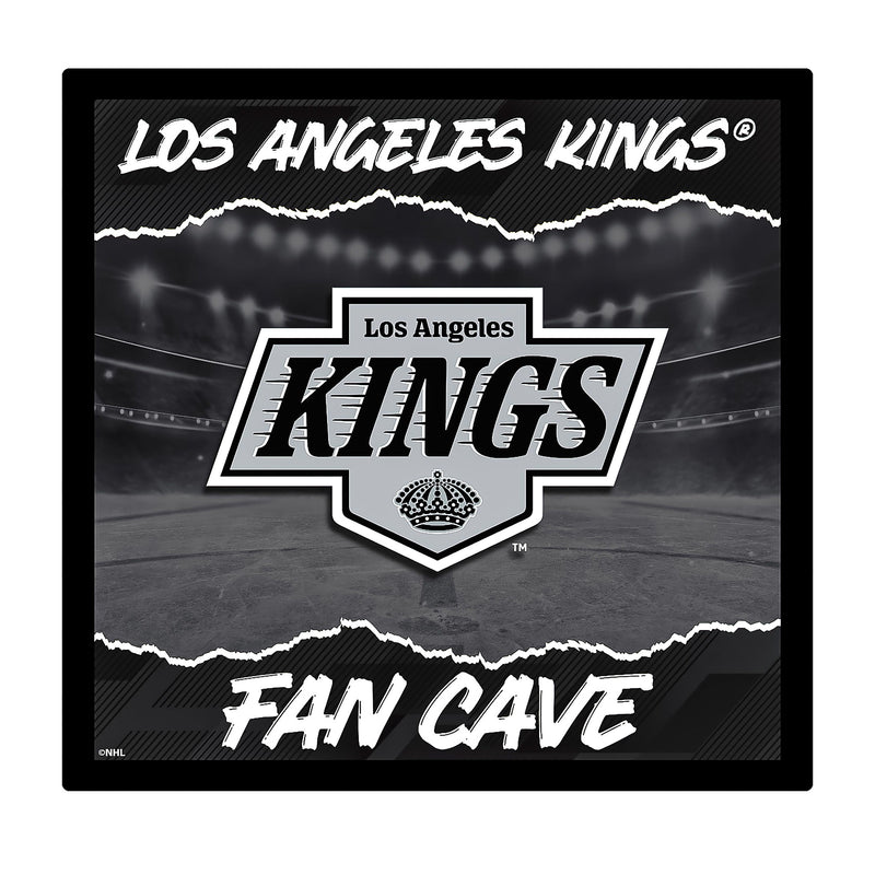 Los Angeles Kings 23"H x 23"L LED Wall Decor, Edgelite, Square