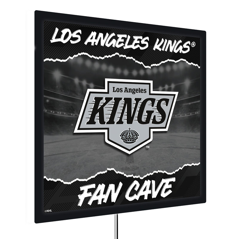 Los Angeles Kings 23"H x 23"L LED Wall Decor, Edgelite, Square