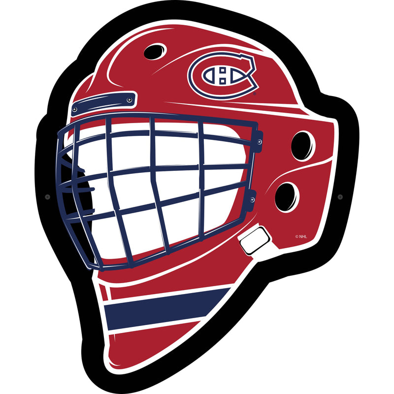 Montreal Canadiens Hockey Helmet Edgelite LED Decor