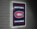 Montreal Canadiens Hockey Rectangle Neolite LED Decor
