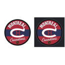 Montreal Canadiens Hockey Large Round Vintage Edgelite LED Decor
