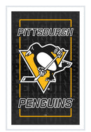 Pittsburgh Penguins Hockey Rectangle Neolite LED Decor