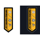Pittsburgh Penguins Hockey Vintage Pennant Glazelite LED Decor