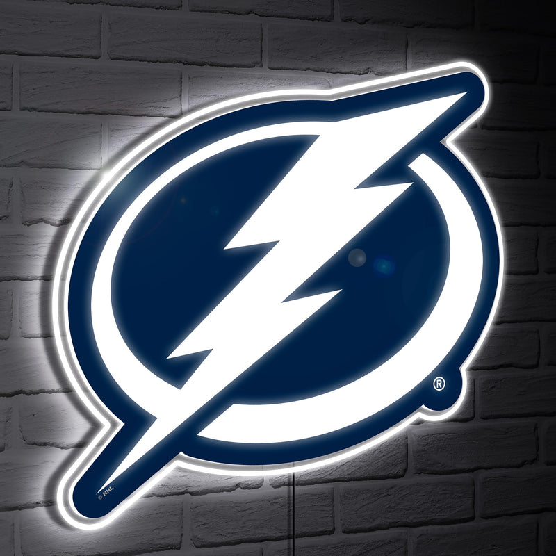 Tampa Bay Lightning LED Wall Decor, Glazelite, Logo