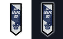 Toronto Maple Leafs Hockey Pennant Glazelite LED Decor