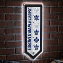 Toronto Maple Leafs Hockey Vintage Pennant Glazelite LED Decor