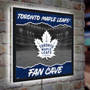 Toronto Maple Leafs 23"H x 23"L LED Wall Decor, Edgelite, Square