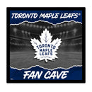 Toronto Maple Leafs 23"H x 23"L LED Wall Decor, Edgelite, Square