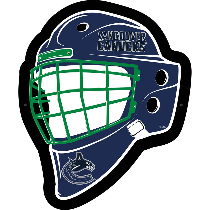 Vancouver Canucks Hockey Helmet Edgelite LED Decor