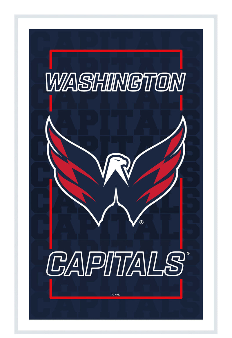 Washington Capitals Hockey Rectangle Neolite LED Decor