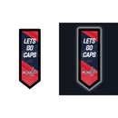 Washington Capitals Hockey Pennant Glazelite LED Decor