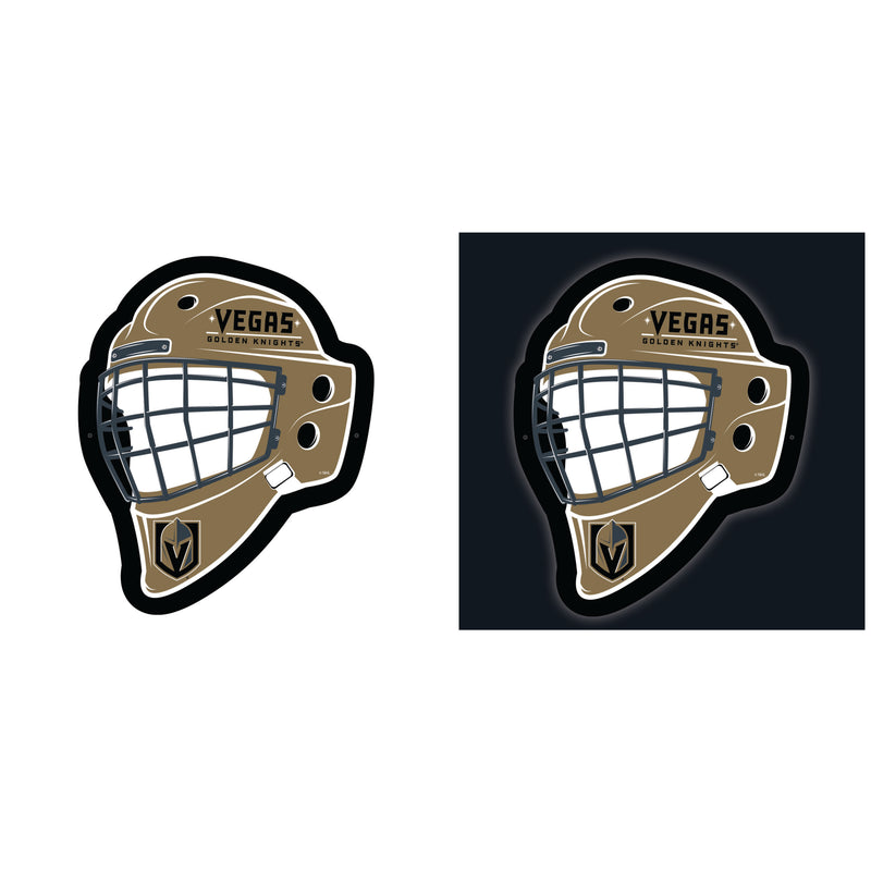 Vegas Golden Knights Hockey Helmet Edgelite LED Decor