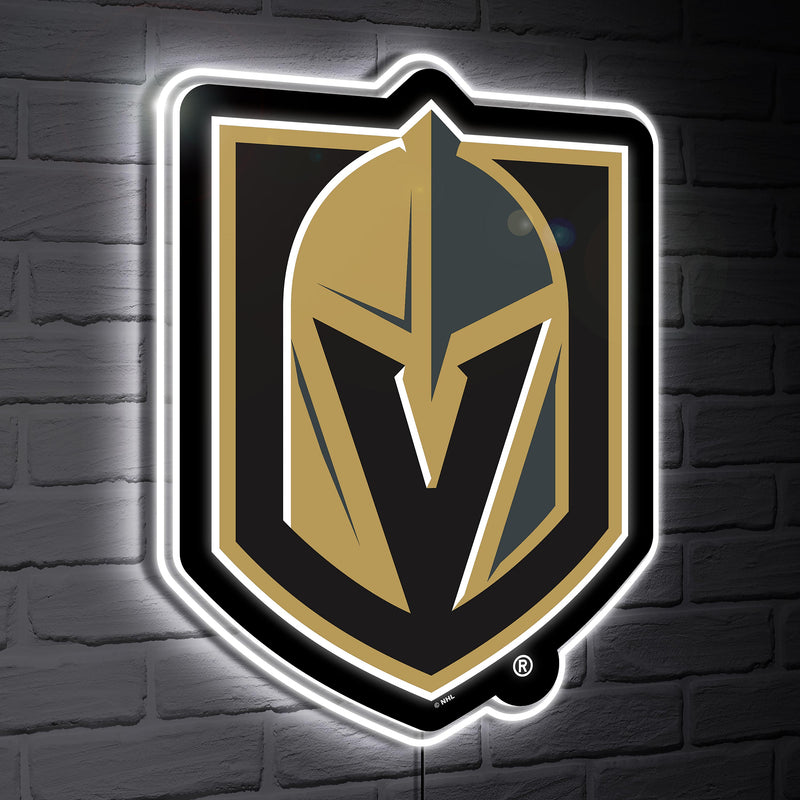 Vegas Golden Knights LED Wall Decor, Glazelite, Logo