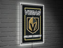 Vegas Golden Knights Hockey Rectangle Neolite LED Decor