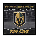 Vegas Golden Knights 23"H x 23"L LED Wall Decor, Edgelite, Square