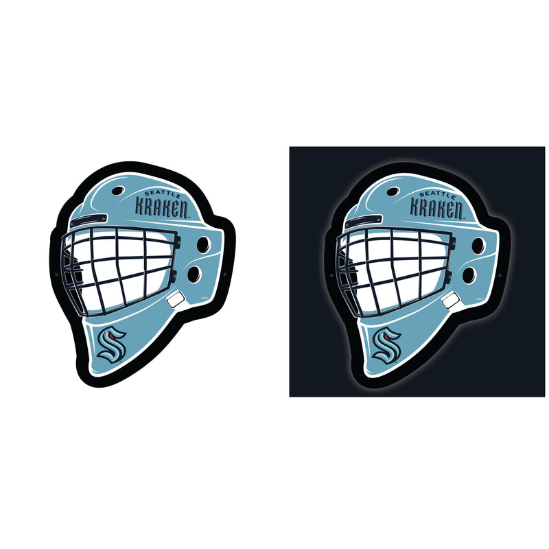 Seattle Kraken Hockey Helmet Edgelite LED Decor