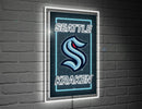Seattle Kraken Hockey Rectangle Neolite LED Decor