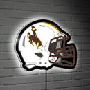 LED Wall Decor, Edgelite, College Football Helmet, University of Wyoming