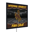 University of Wyoming 23"H x 23"L LED Wall Decor, Edgelite, Square