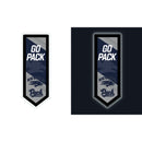 University of Nevada College Pennant Glazelite LED Decor