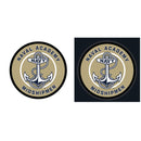 US Naval Academy College Large Round Edgelite LED Decor