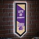 Western Carolina University College Pennant Glazelite LED Decor