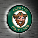 University of North Carolina/Charlotte College Large Round Edgelite LED Decor