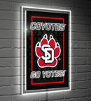 University of South Dakota College Rectangle Neolite LED Decor