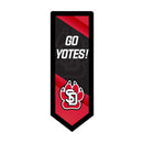 University of South Dakota College Pennant Glazelite LED Decor
