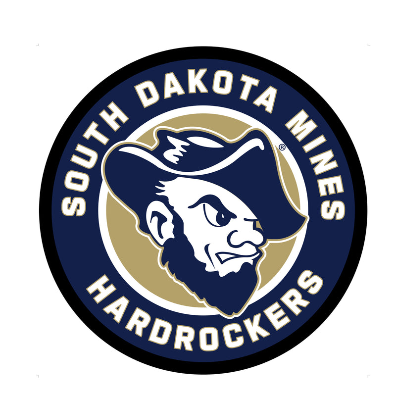 South Dakota School of Mining and Technology College Small Round Edgelite LED Decor